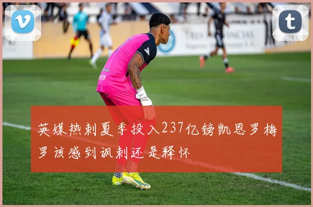 英媒热刺夏季投入237亿镑凯恩罗梅罗该感到讽刺还是释怀